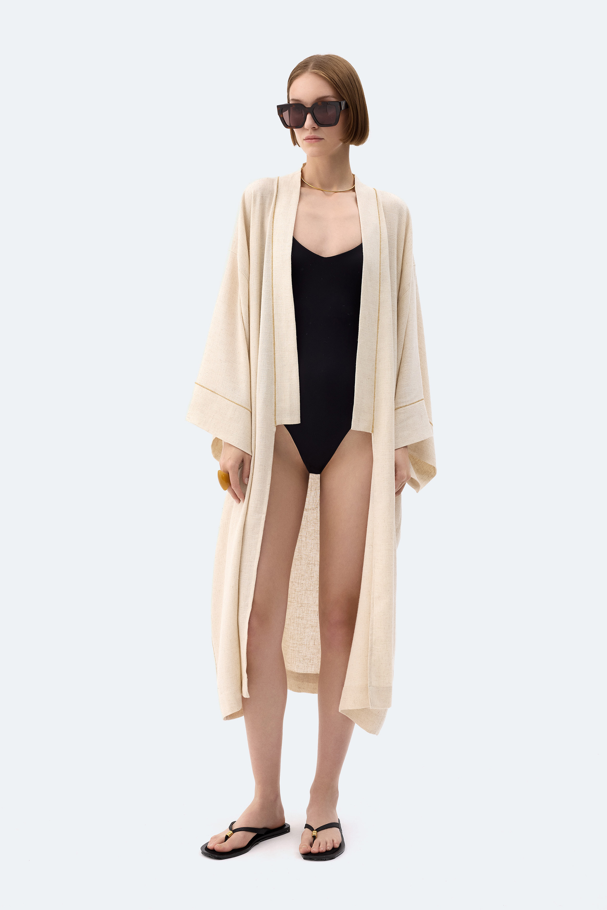 Natural Linen Kimono