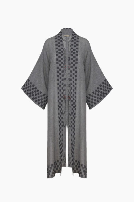 Checkered Kimono