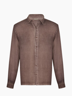 Linen Brown Shirt