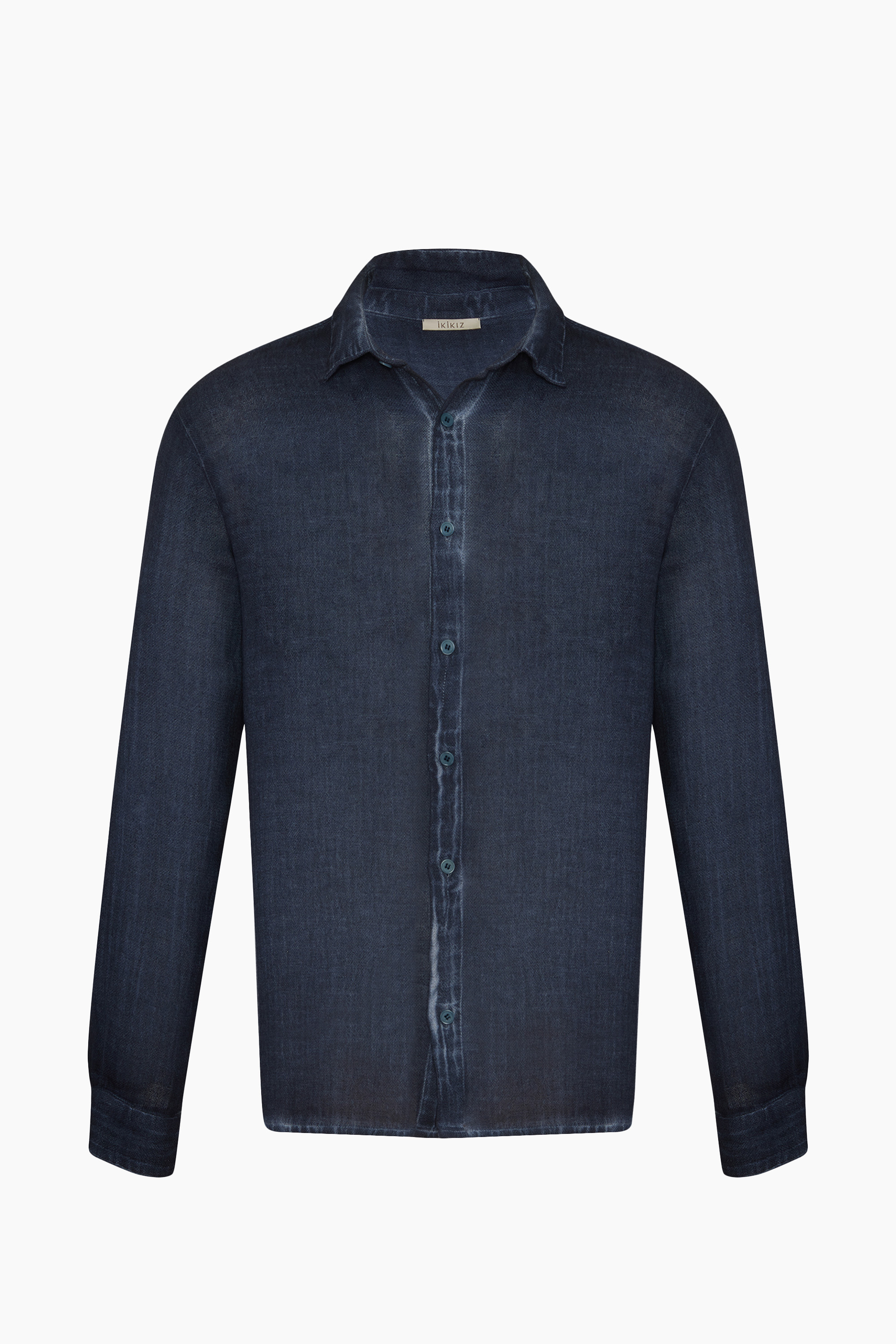 Linen Navy Shirt