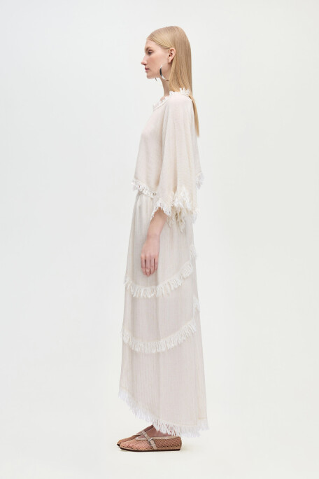 Naturel Asimetrik Etek