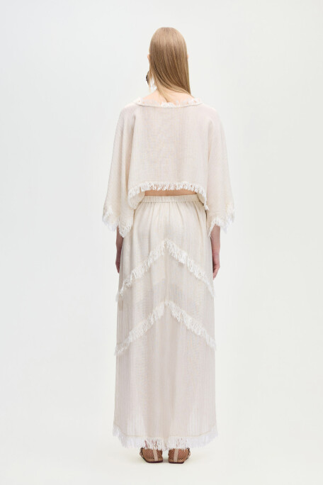 Naturel Asimetrik Etek