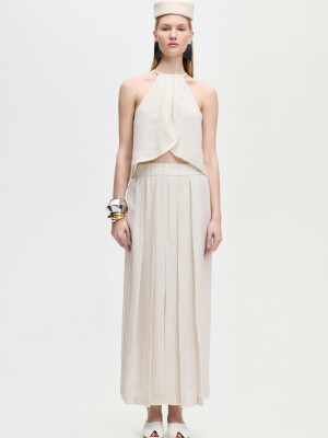 Naturel Askılı Bluz