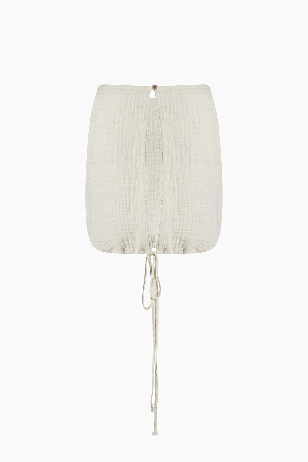 Crinkle Kolsuz Crop Top