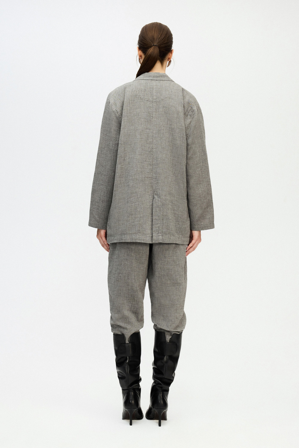 Grey Oversize Jacket