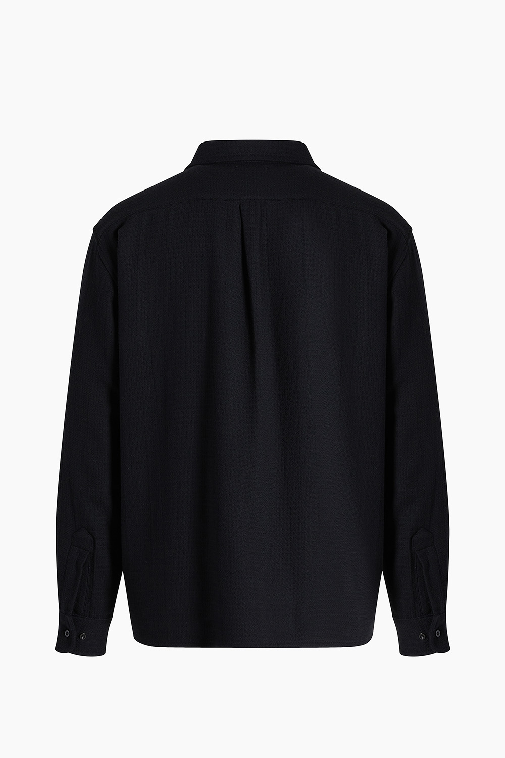Men’S Cotton Black Shirt