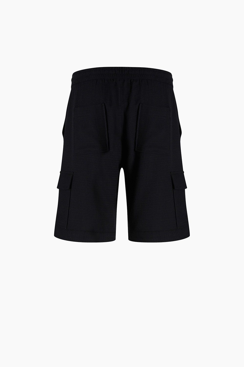 Men’S Cotton Black Shorts