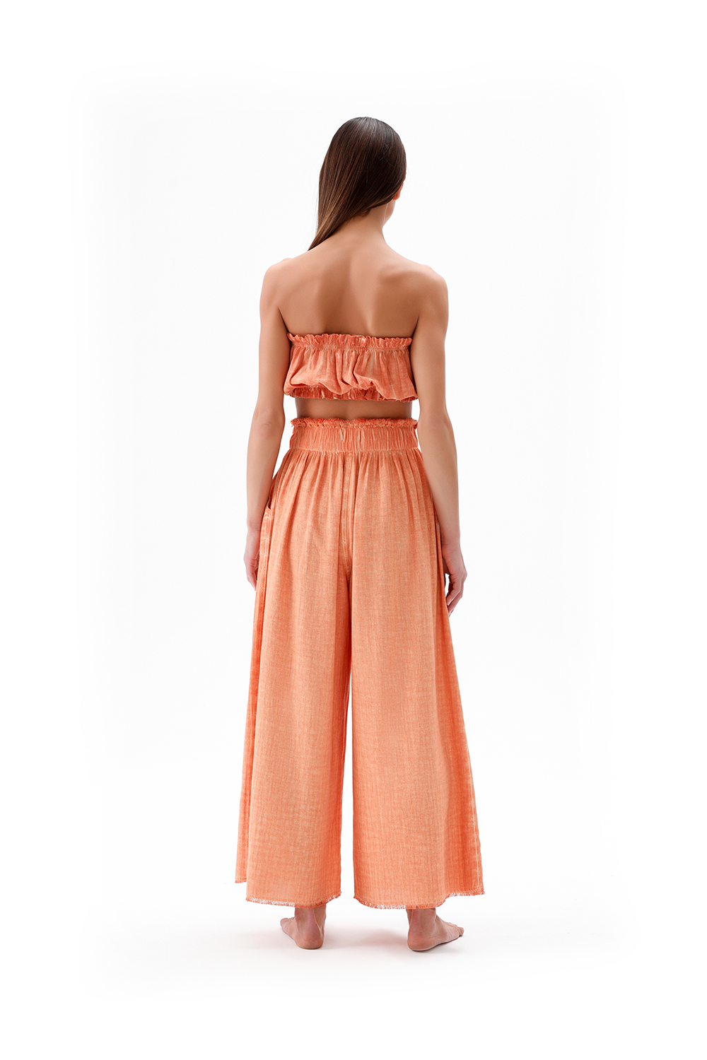 Orange Palazzo Pants