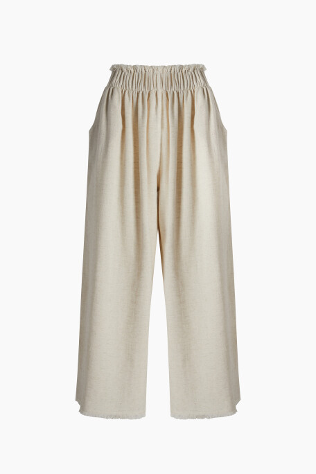 Natural Palazzo Pants