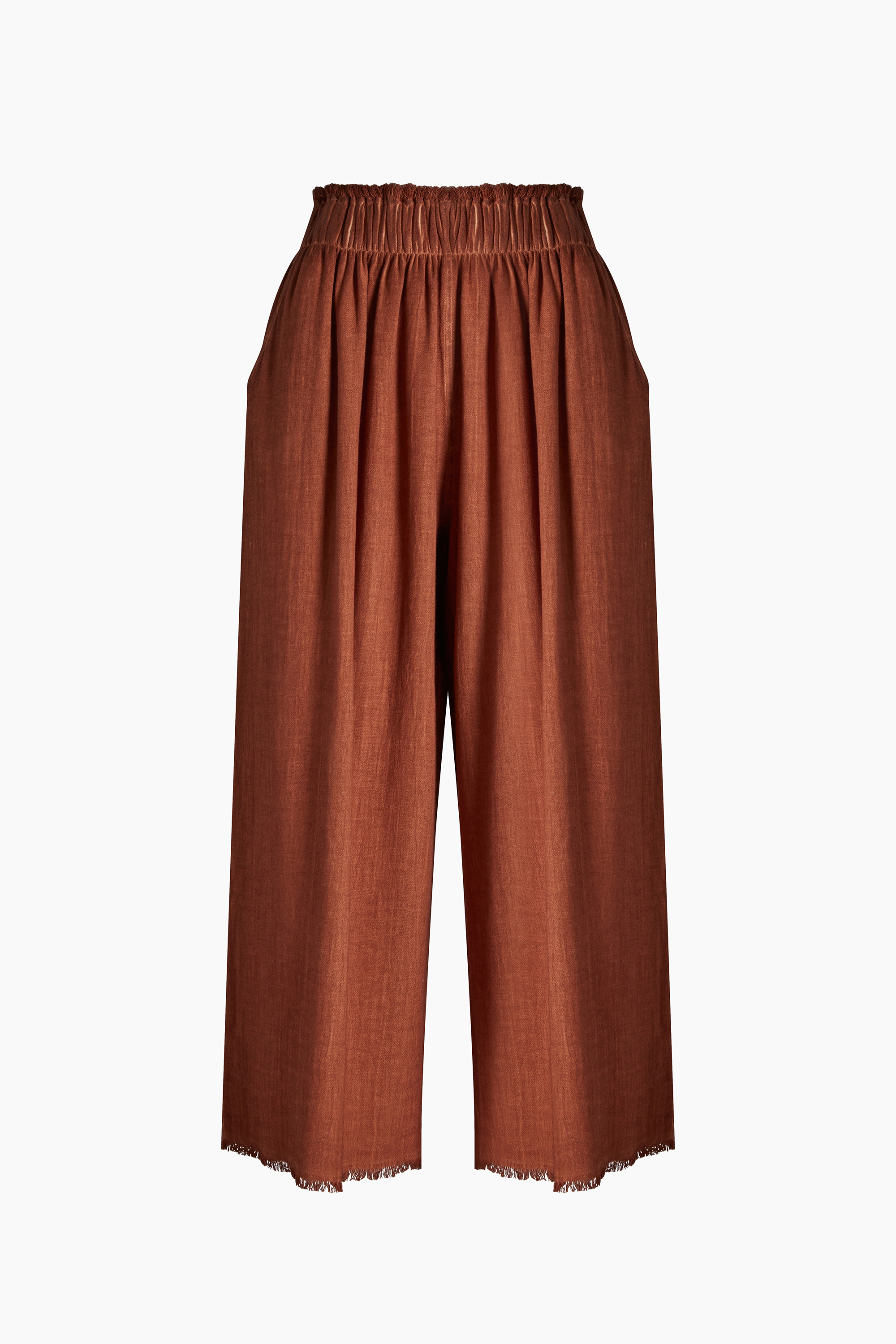 Terracotta Palazzo Pants