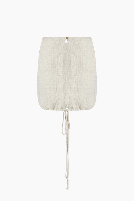 Crinkle Linen Tank Top