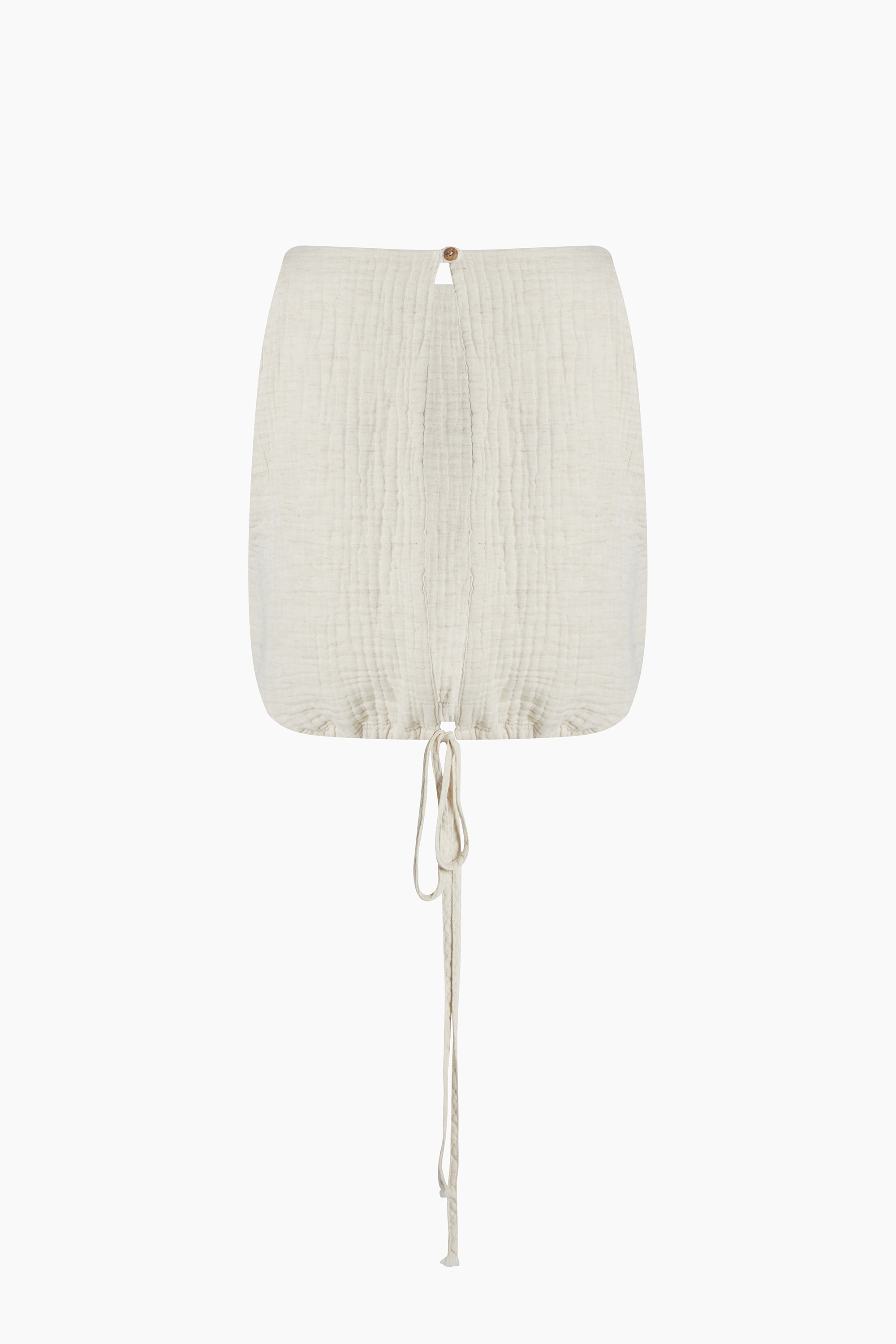 Crinkle Linen Tank Top