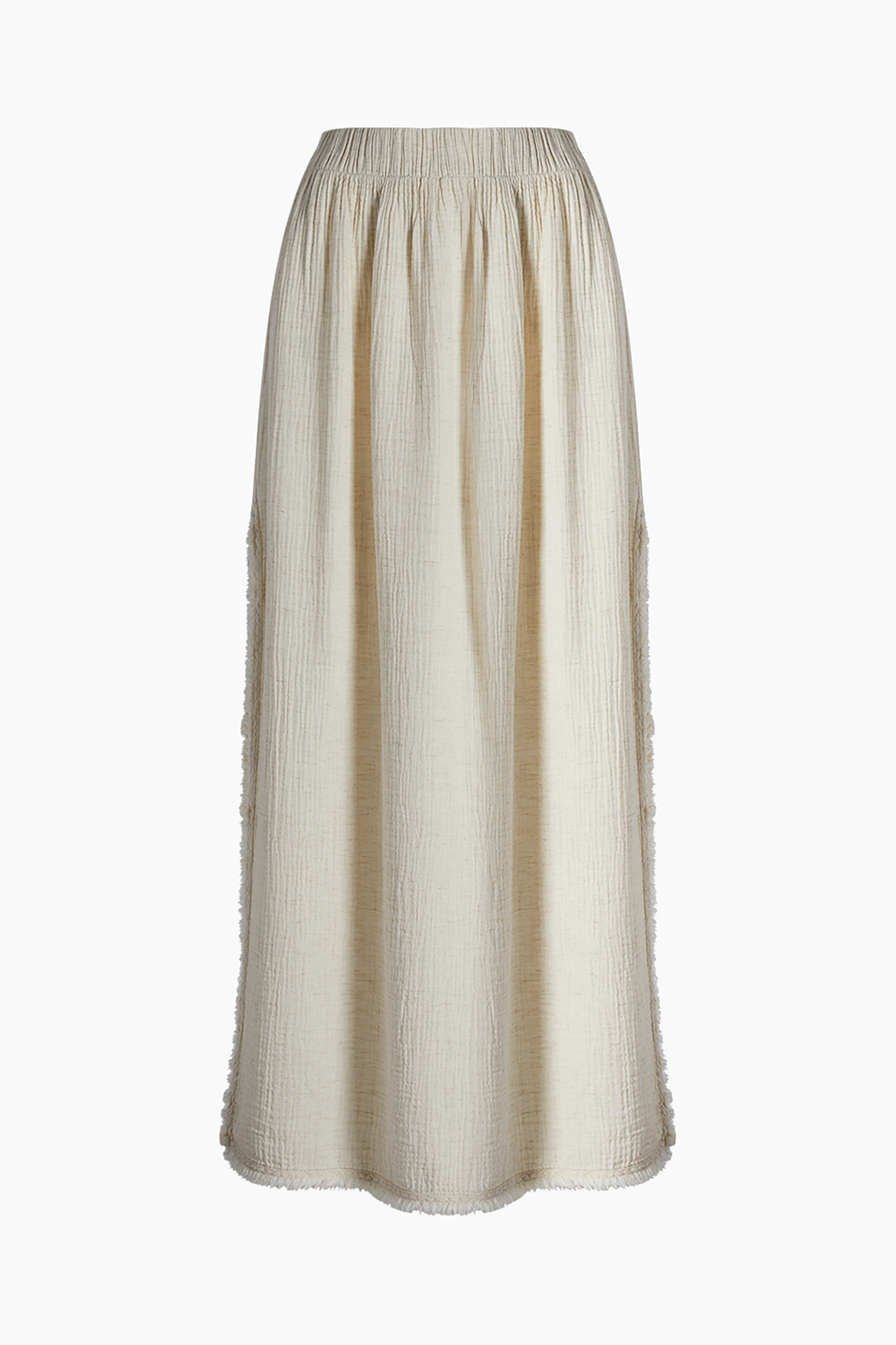 Crinkle Linen Skirt