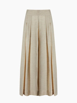 Linen Palazzo Pants