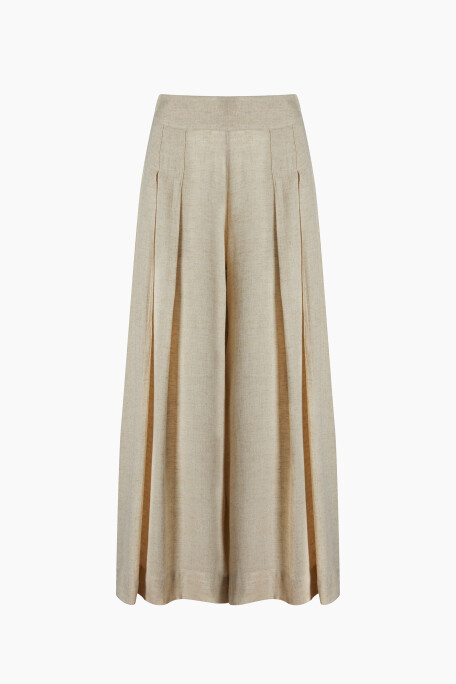 Linen Palazzo Pants