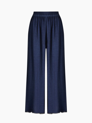 Linen Navy Pants