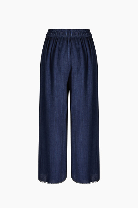 Linen Navy Pants