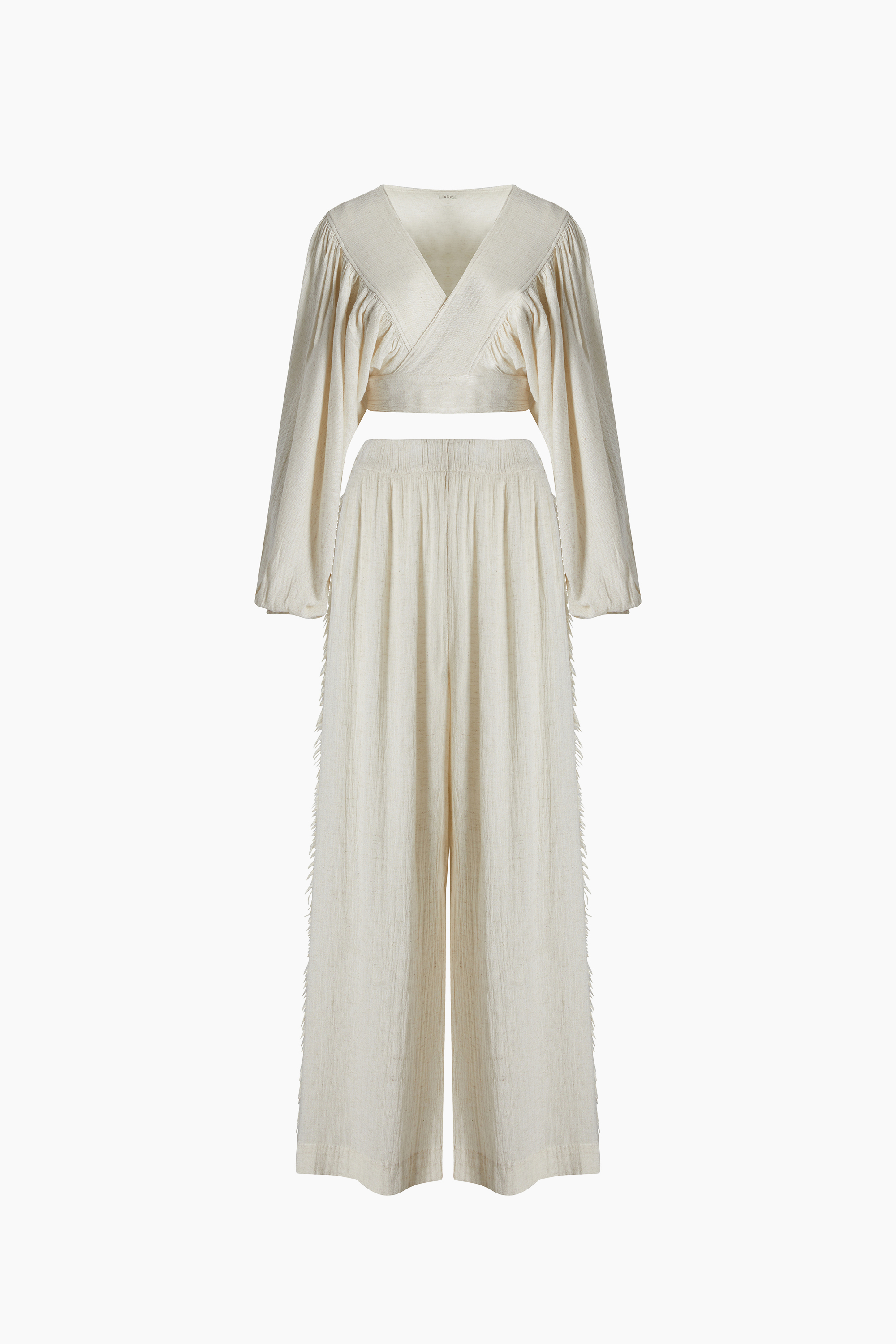 Lightweight Linen Pants Set