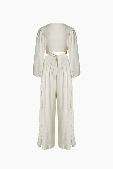 Lightweight Linen Pants Set