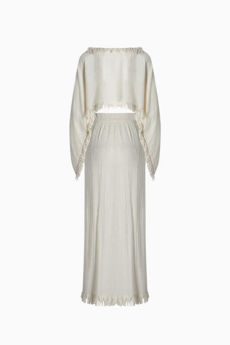 Lightweight Linen Skirt Set