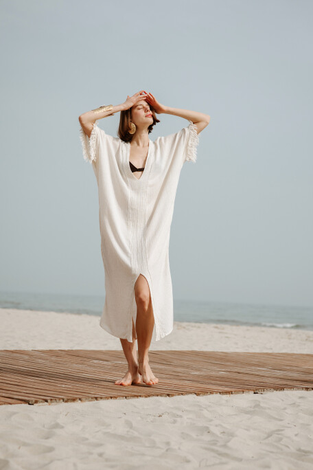 Lightweight Linen Kaftan