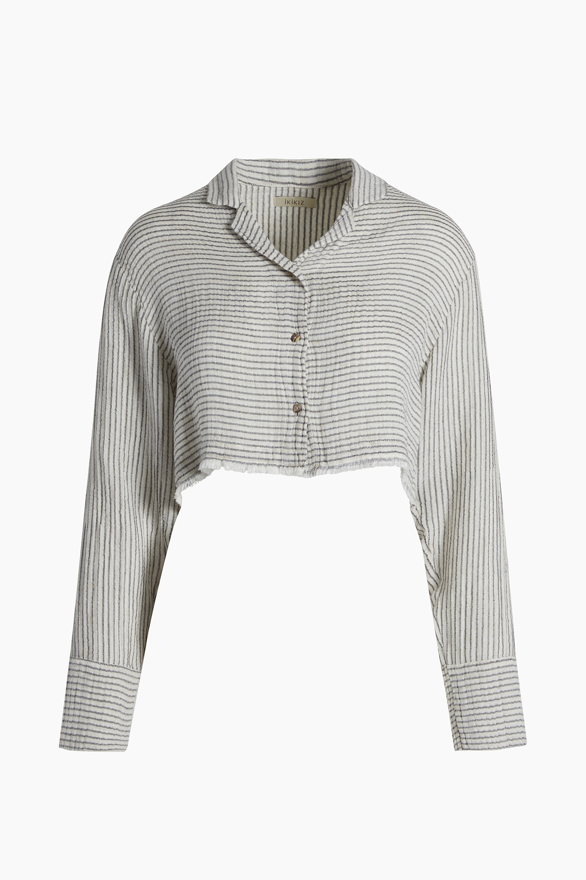 Lyocell Striped Linen Shirt
