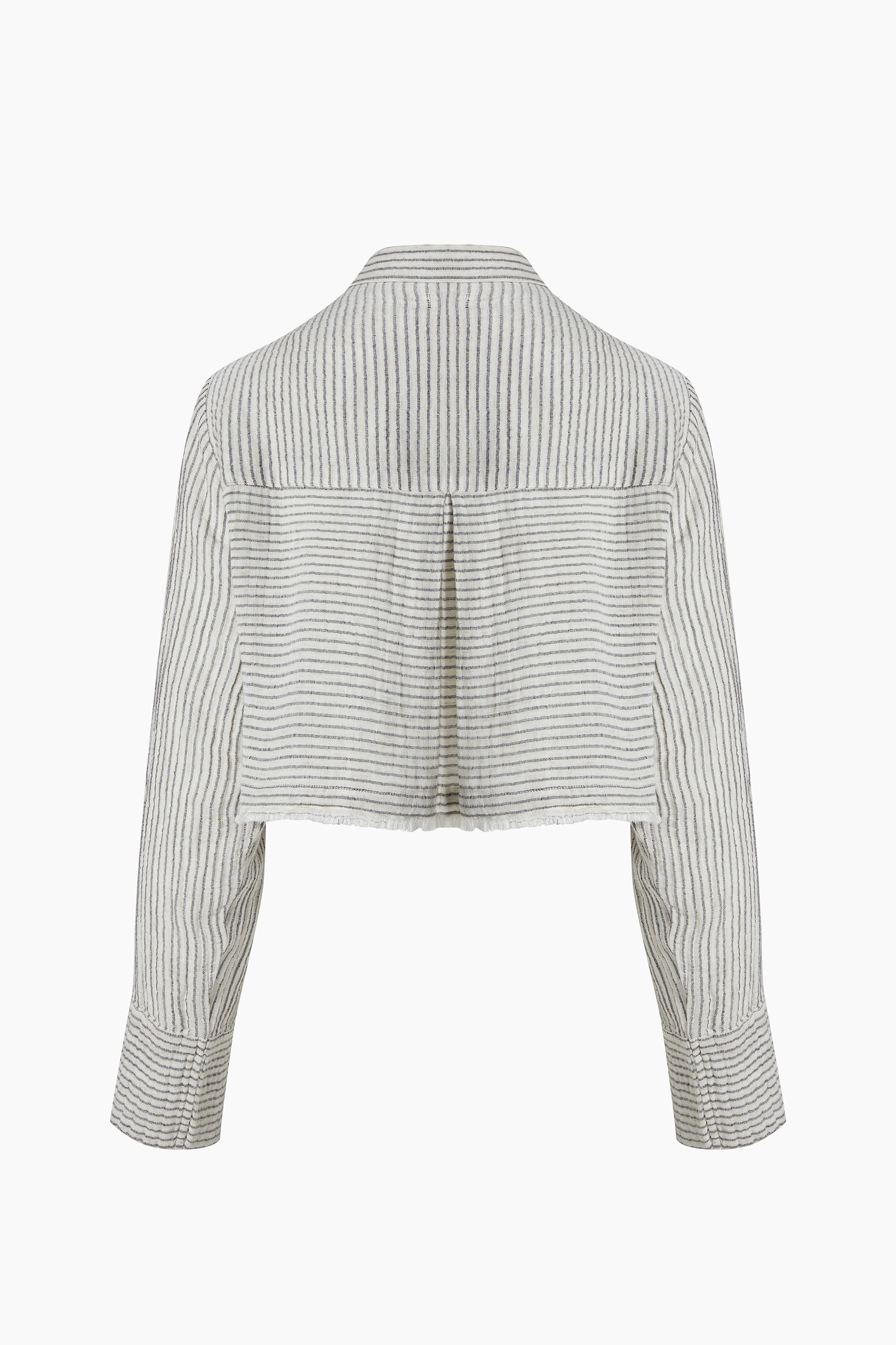 Lyocell Striped Linen Shirt