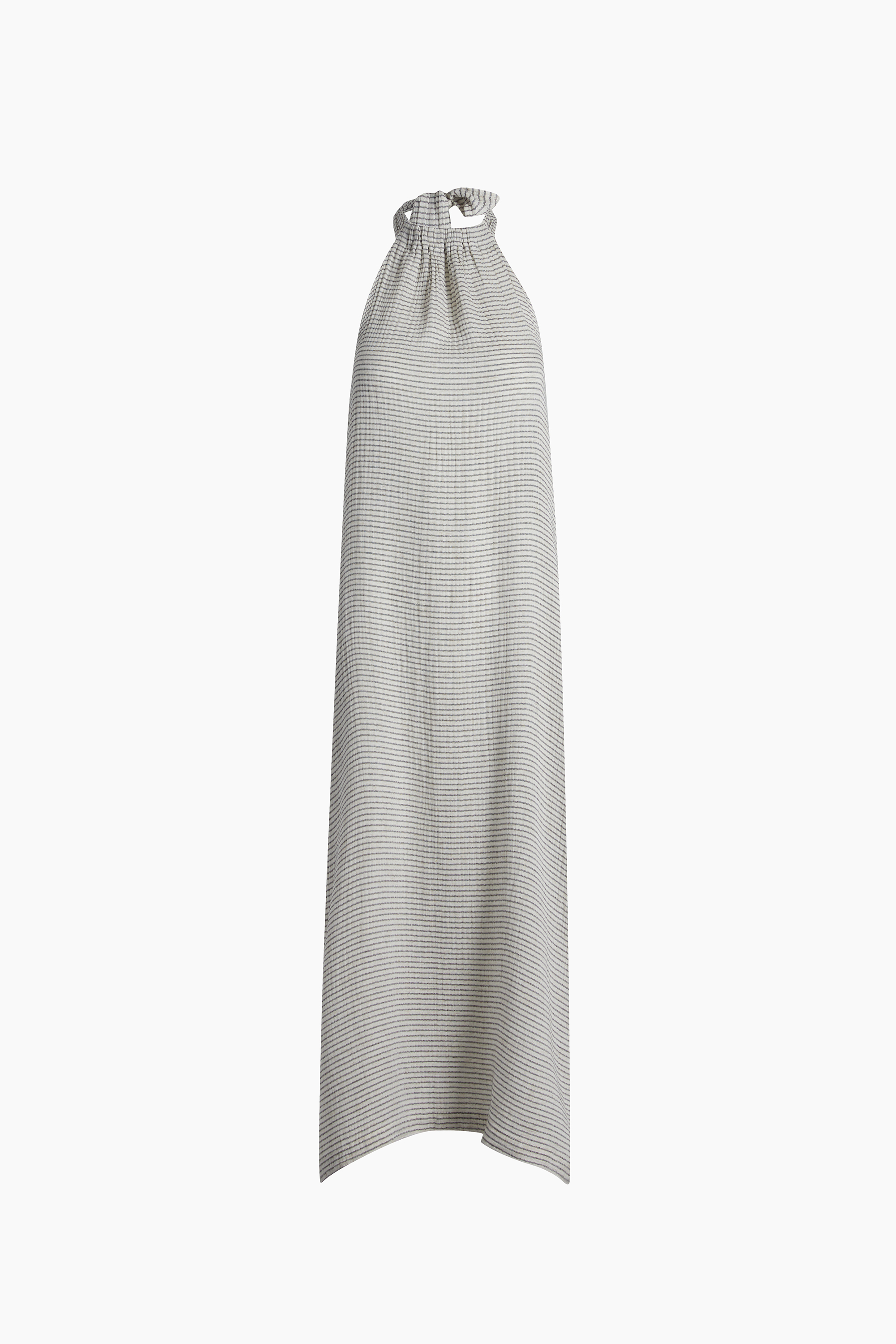 Lyocell Striped Linen Dress