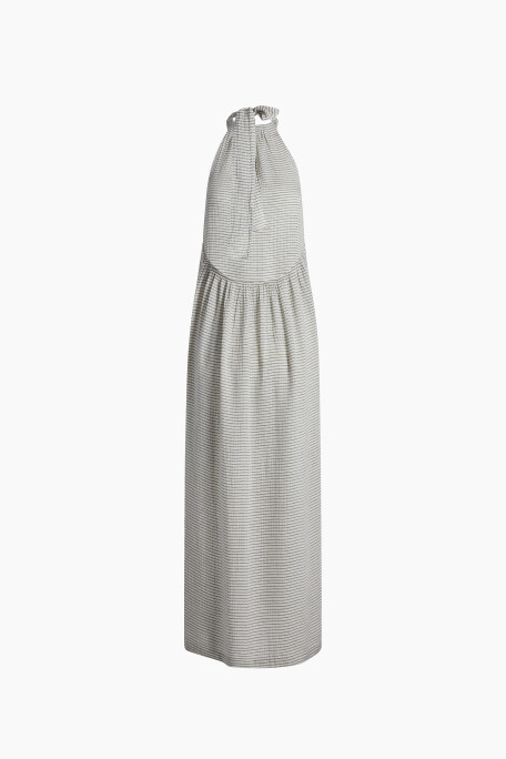Lyocell Striped Linen Dress