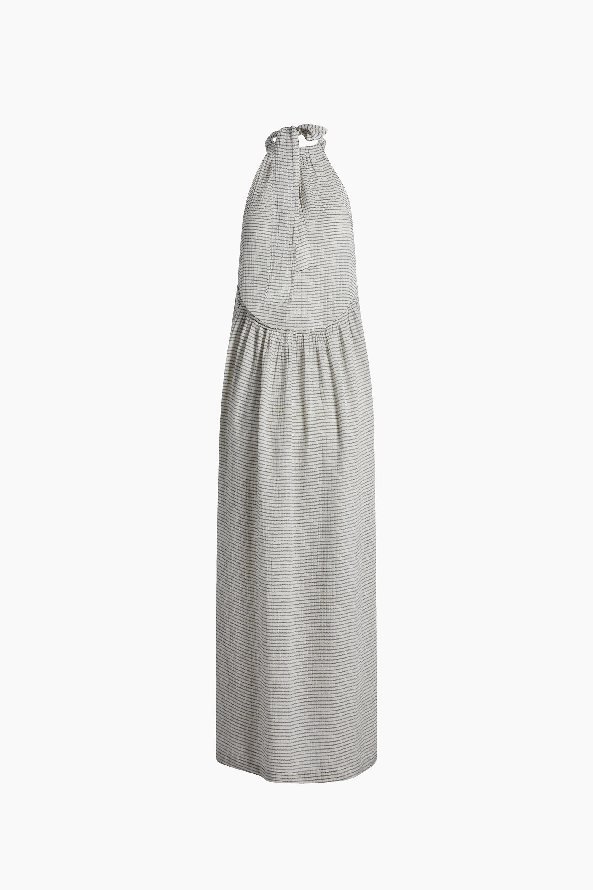 Lyocell Striped Linen Dress