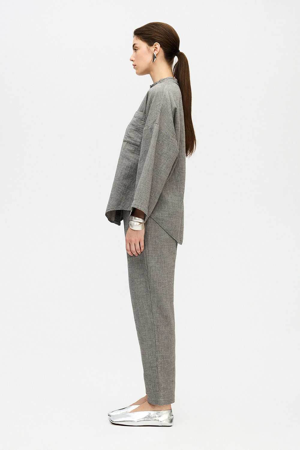 Grey Slouchy Pants
