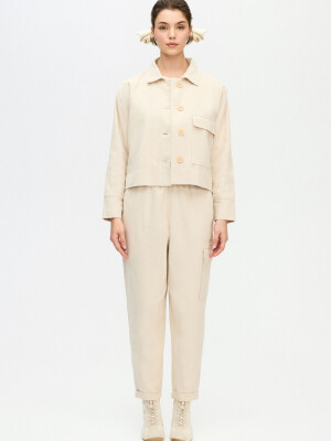 Herringbone Short Jacket