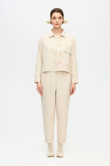 Herringbone Short Jacket