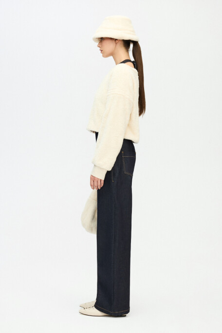 Sherpa Crop Blouse