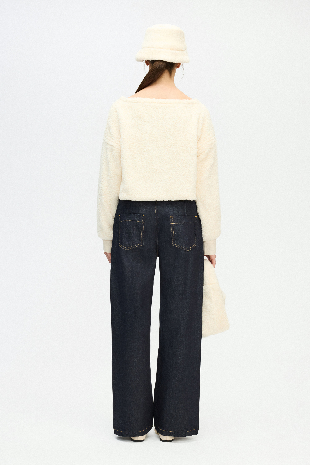 Sherpa Crop Blouse
