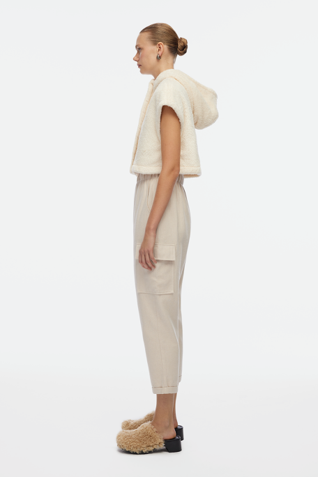 Sherpa Crop Waiscoat