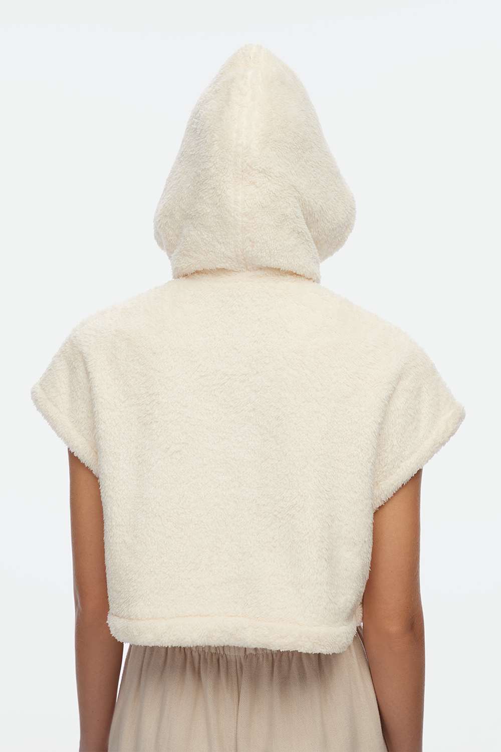 Sherpa Crop Waiscoat