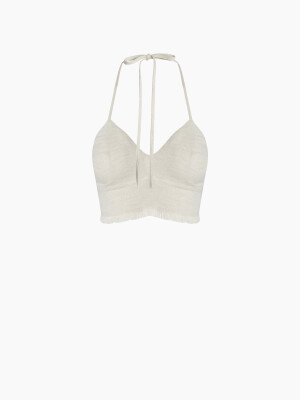 Natural Triangle Bralette