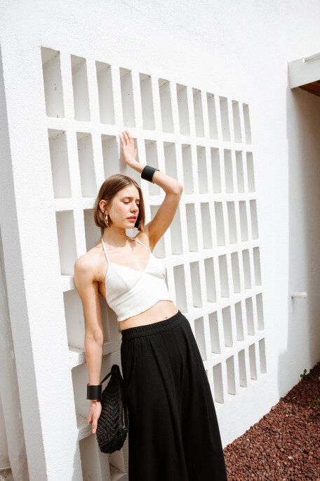 Natural Triangle Bralette