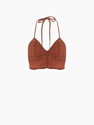 Terracotta Triangle Bralette