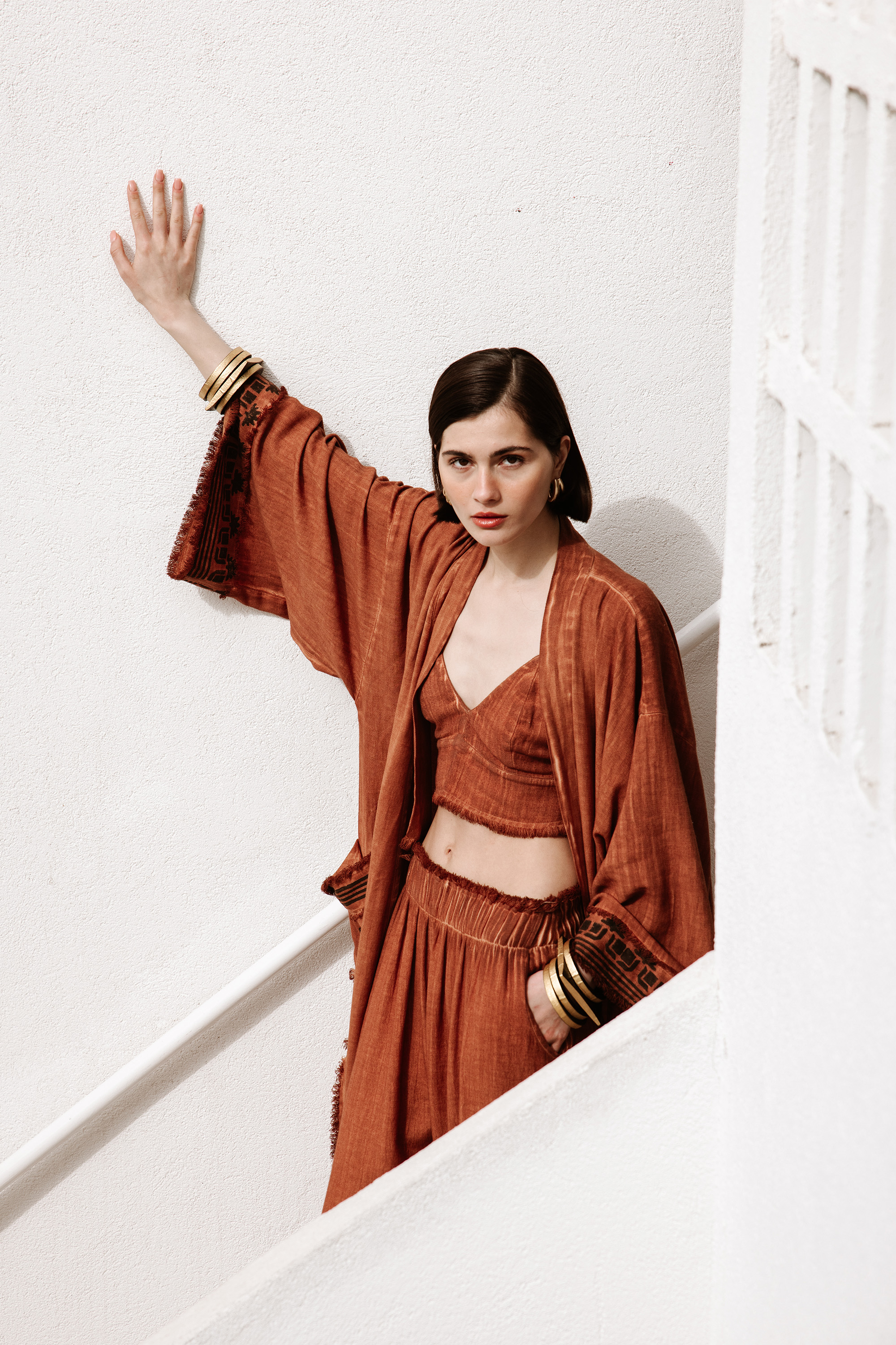 Terracotta Triangle Bralette