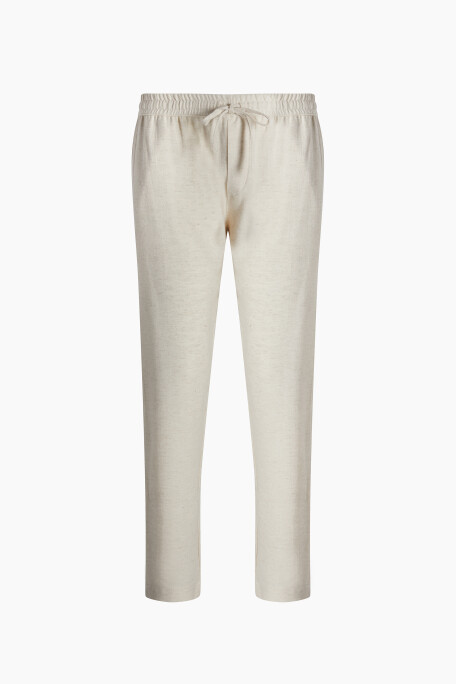 Men's Linen Natural Straight Pants