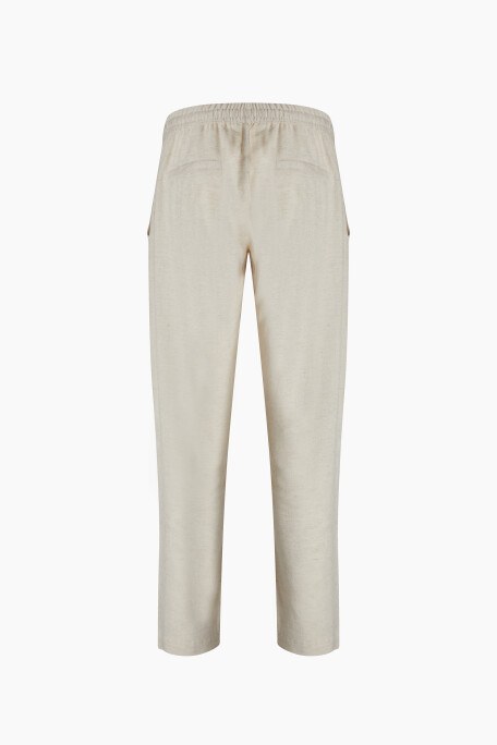 Men's Linen Natural Straight Pants