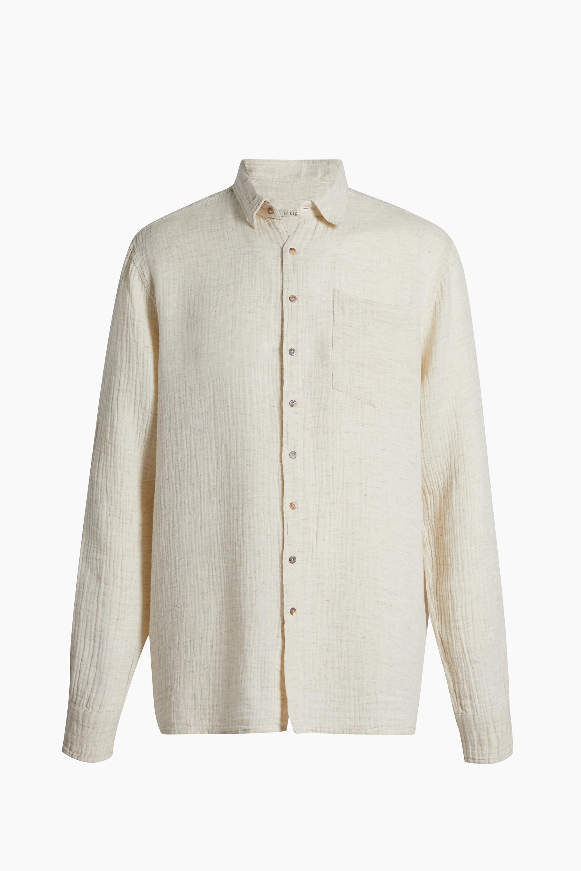 Men's Crinkle Linen Shirt