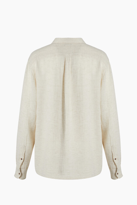 Men's Crinkle Linen Shirt