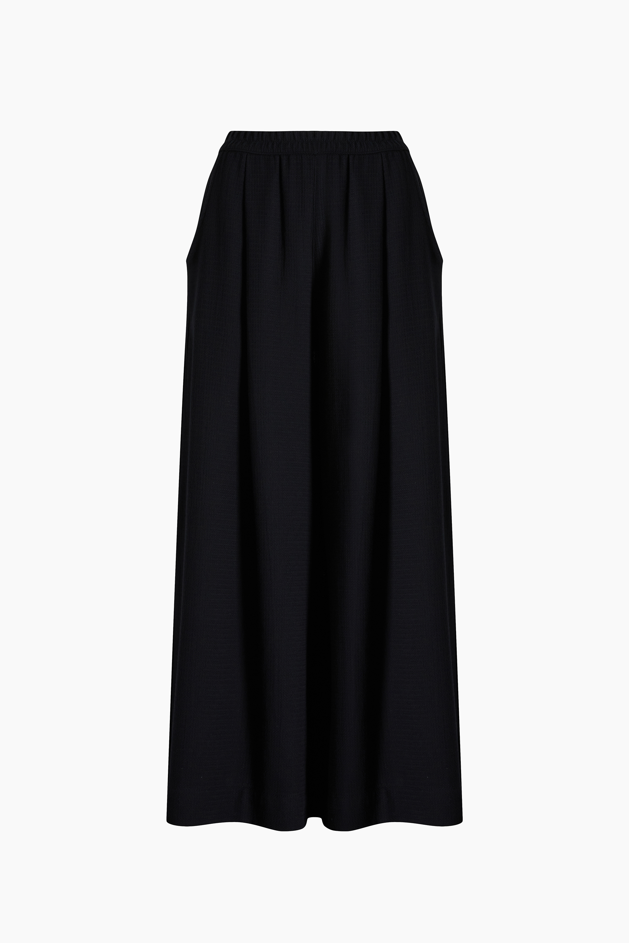 Cotton Black Palazzo Pants
