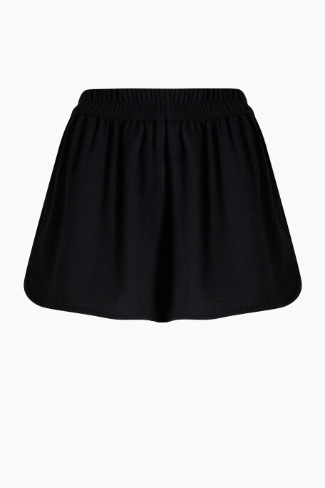 Cotton Black Shorts