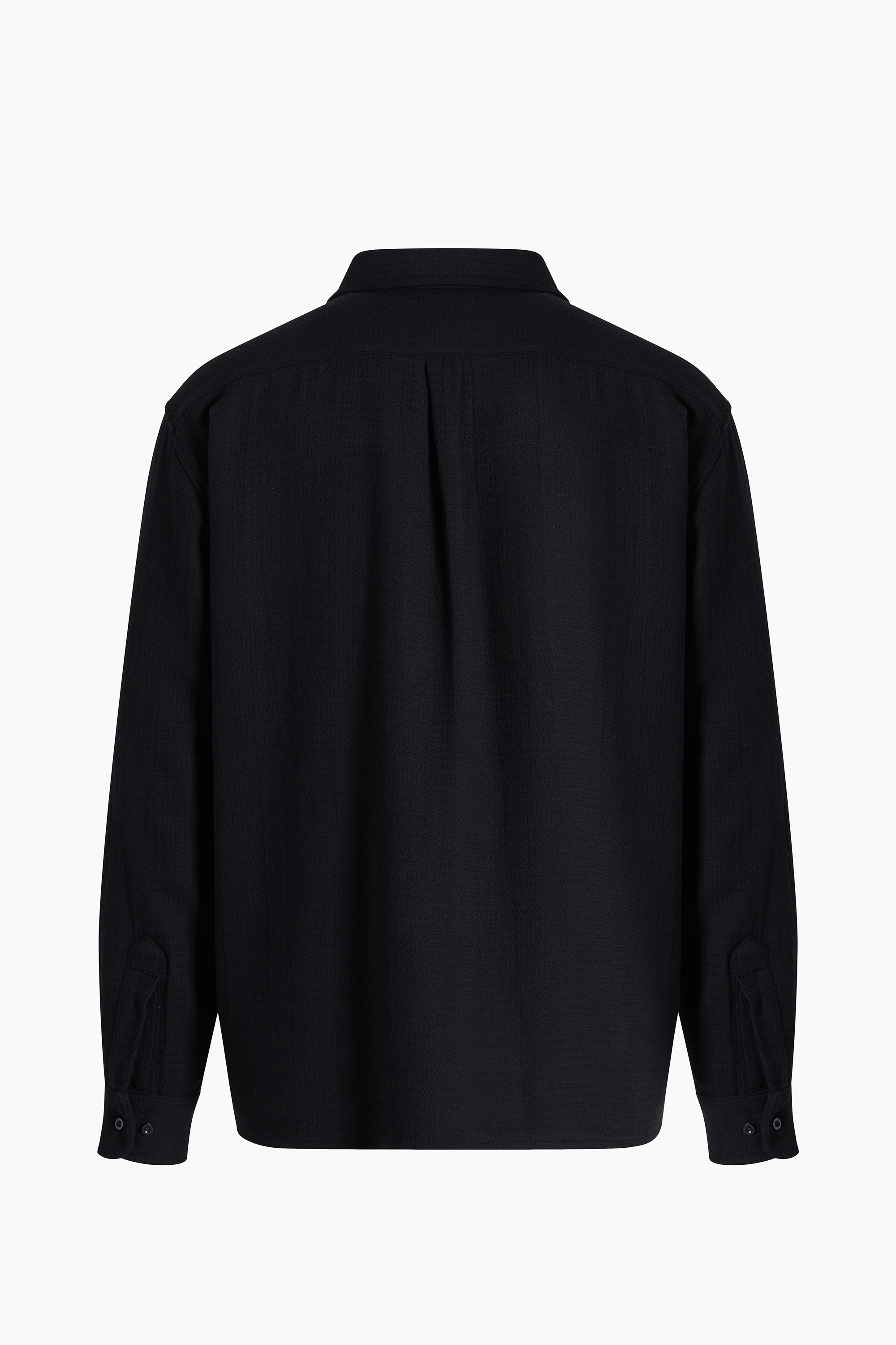 Men's Cotton Black Shirt