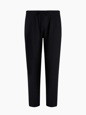 Men's Cotton Black Pants