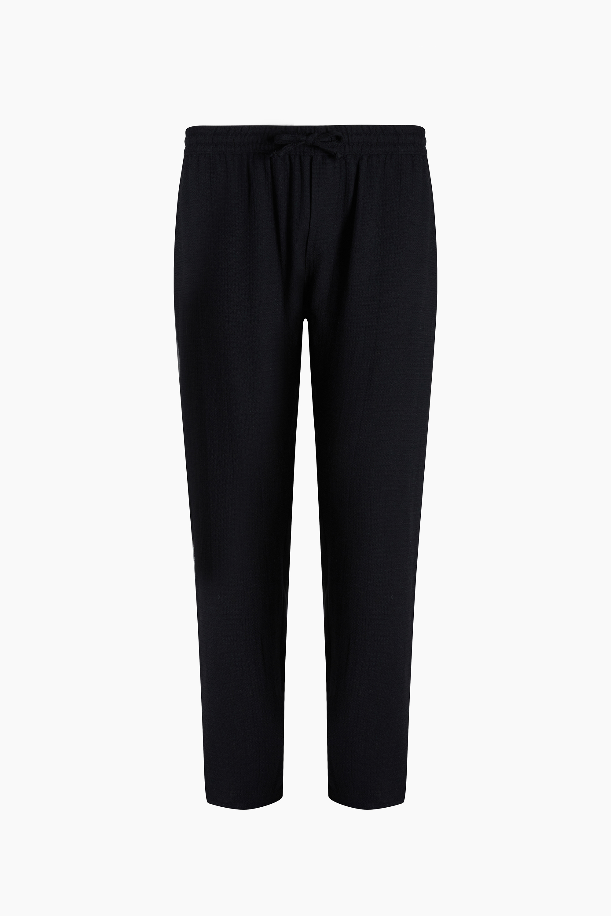 Men's Cotton Black Pants